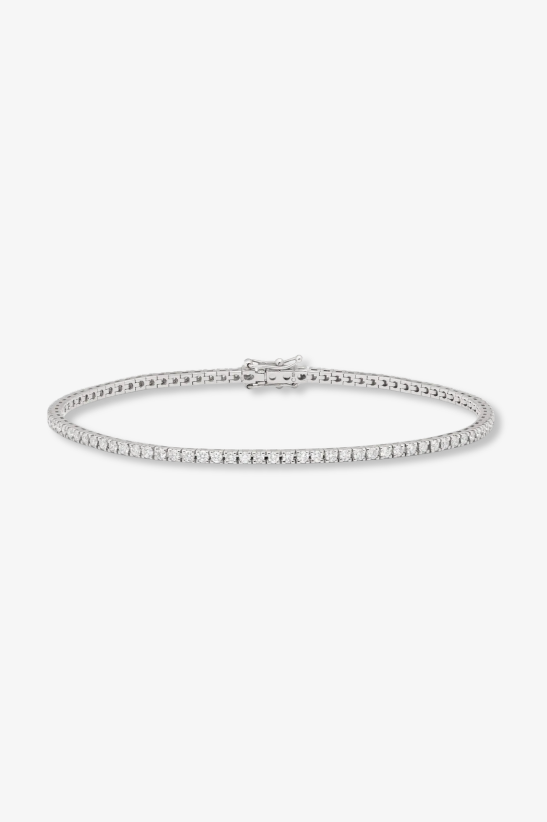 White Gold Tennis Bracelet with Diamonds