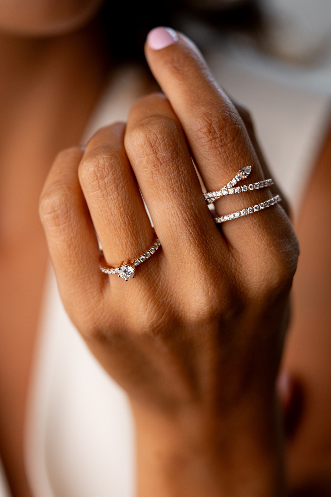 Privée Drop Ring