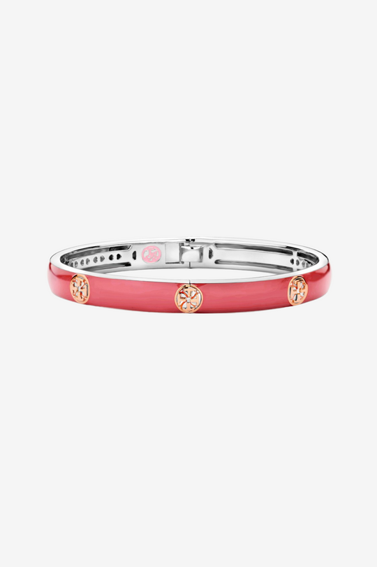 Pulseira Bangle Rosa Nude