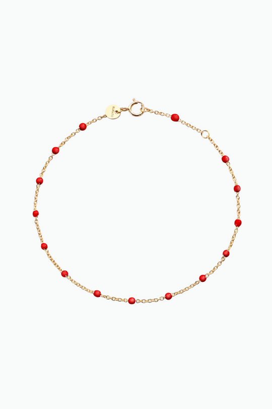 Pulseira com Bolinhas Pretas