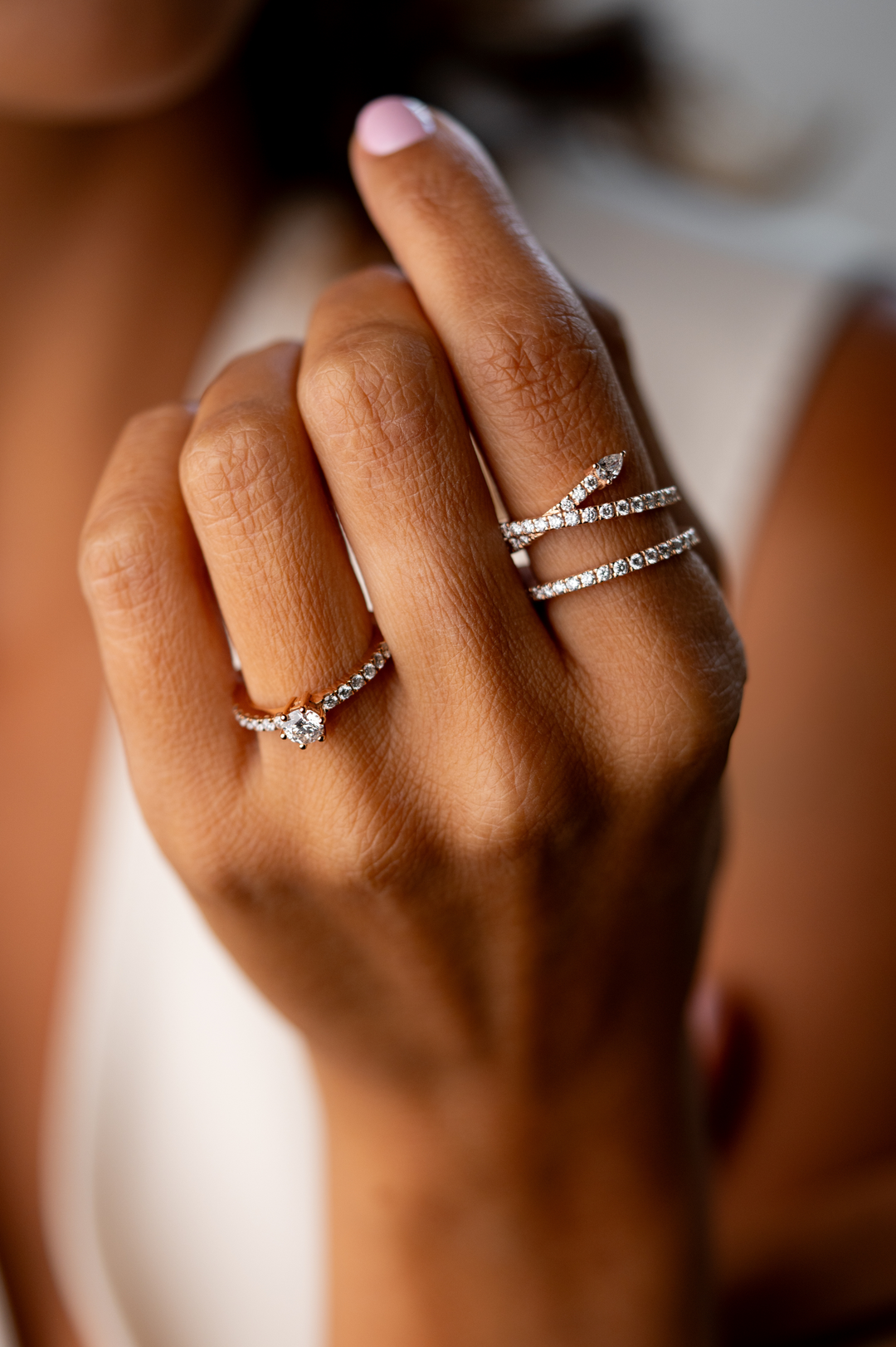 Privée Solitaire Engagement Ring