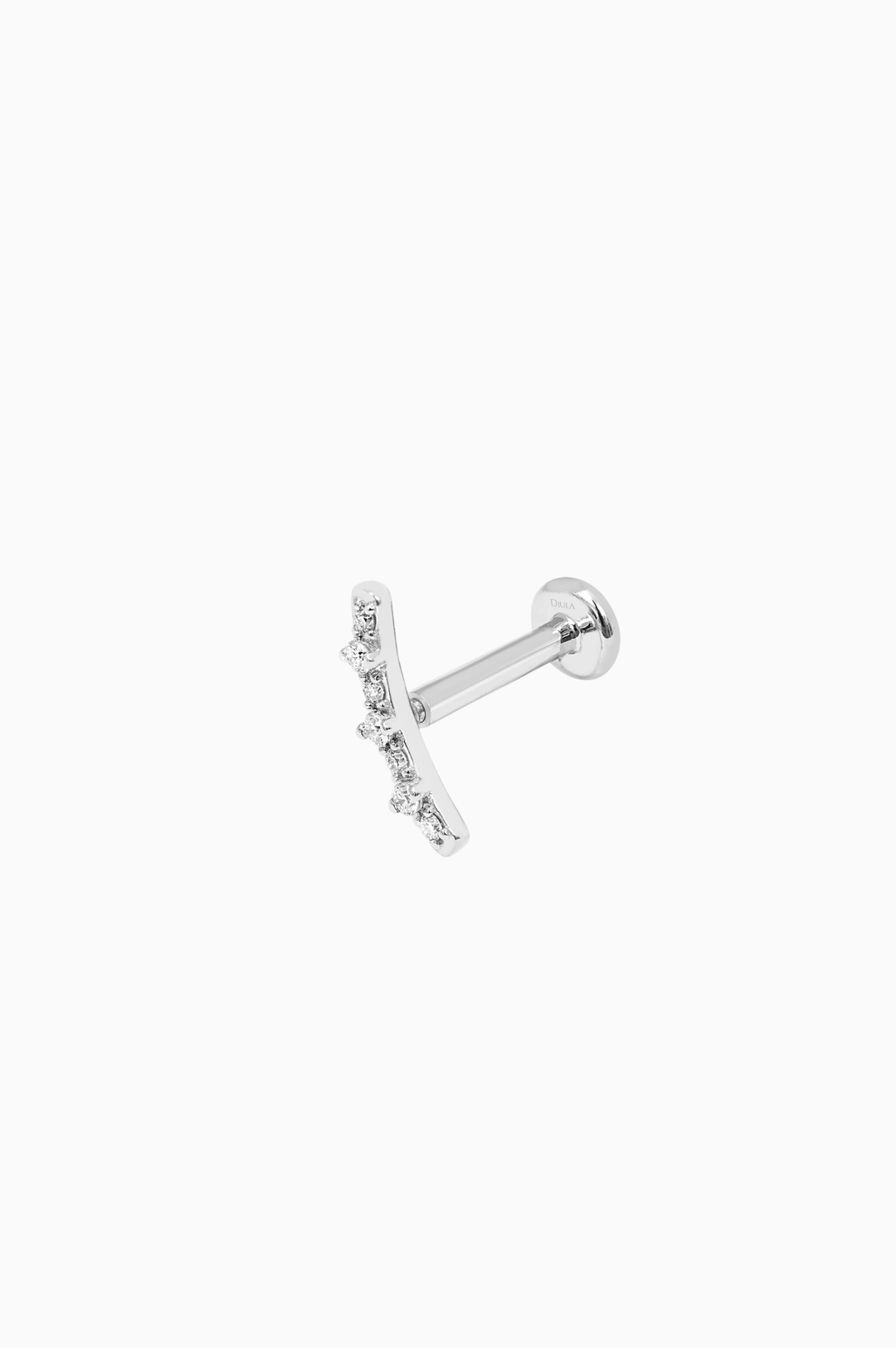 White Gold Constellation Piercing with Diamonds