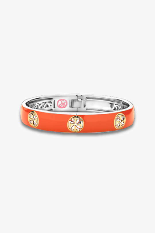 Pulseira grande Bangle Laranja