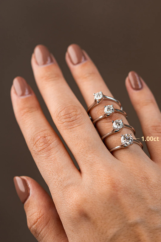 Solitaire 1.00ct Diamond Engagement Ring