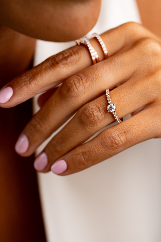 Privée Solitaire Engagement Ring