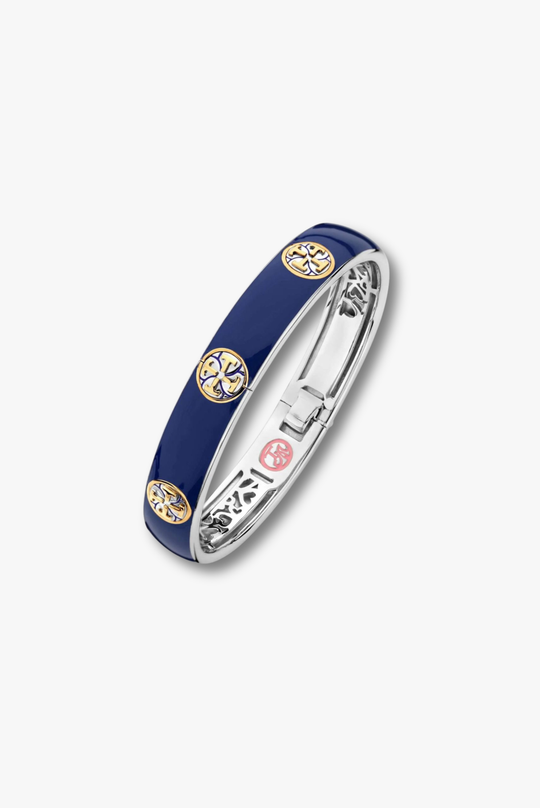 Pulseira grande Bangle Azul