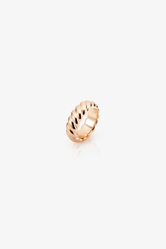 Gold Braided Ring