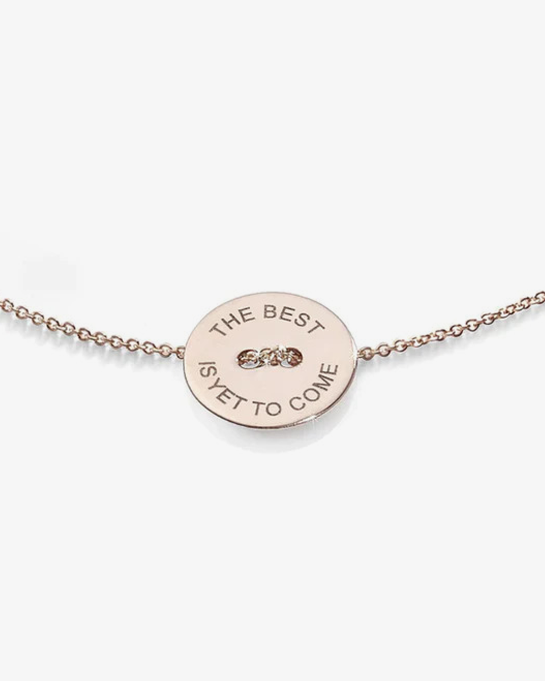 The Best Yes Yet To Come Rose Gold Bracelet