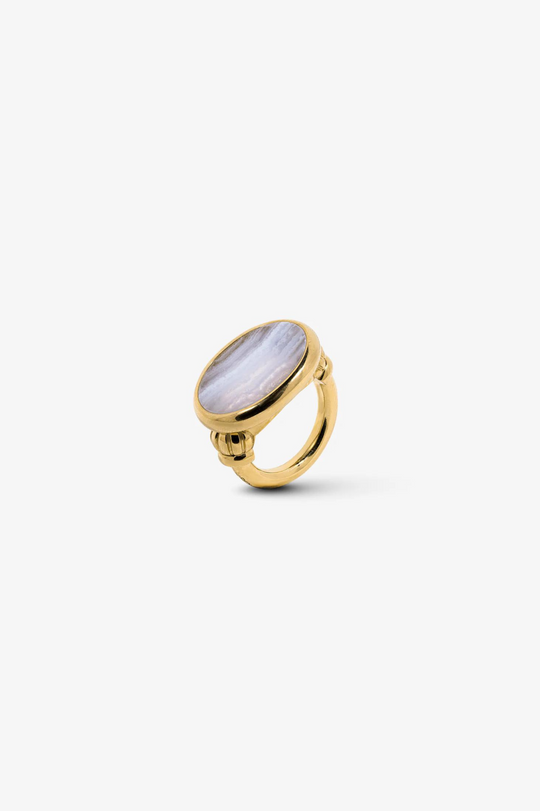 Oval Stone Ring