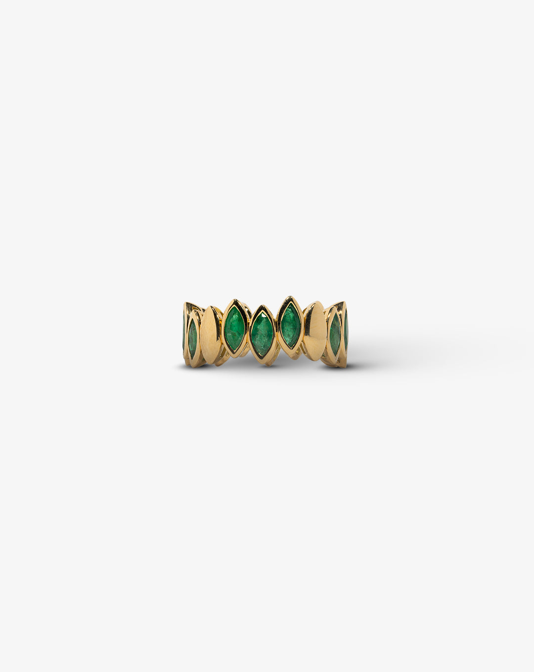 Yellow Gold and Emerald Ring