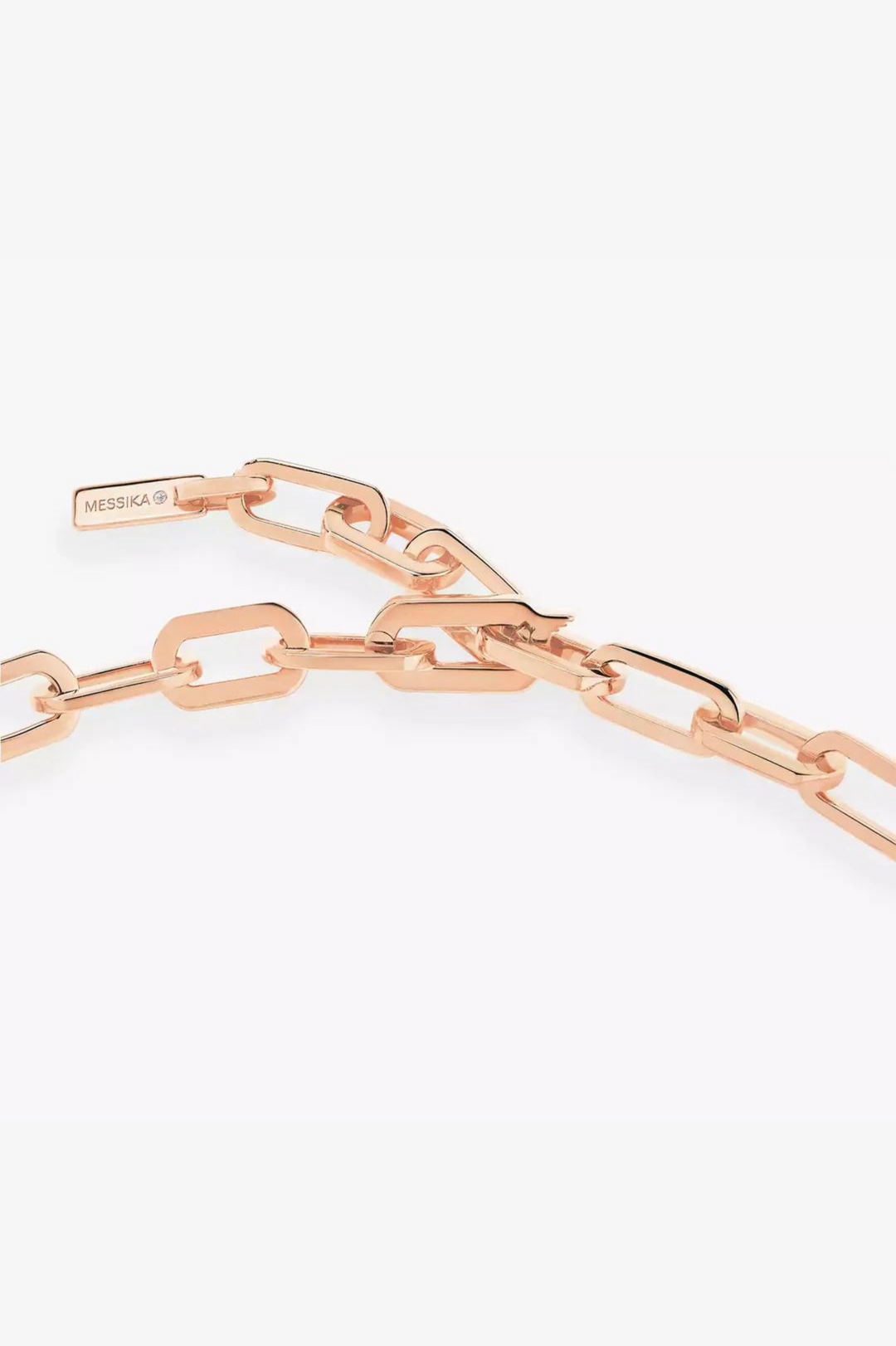 Pink Gold Diamond Move Uno Necklace