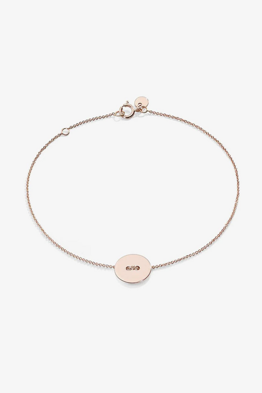 Pulseira de Ouro Personalizada - Dia das Mães 