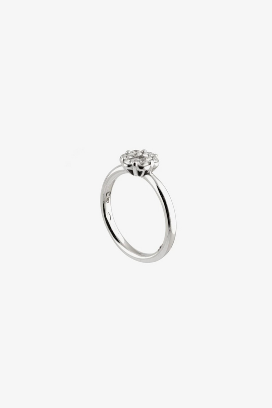 White Gold and Diamonds Engagement Ring XI