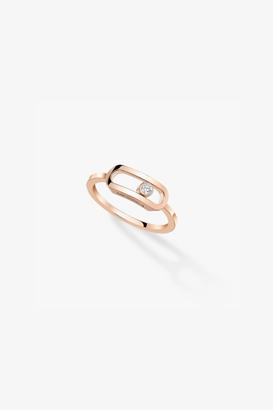 Move Uno Gold LM Ring - Rose Gold