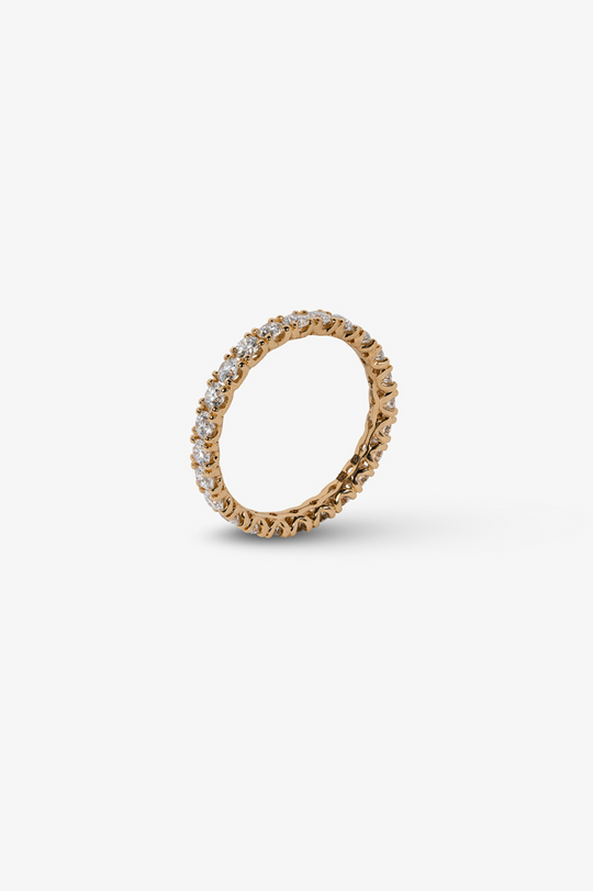 Gold Ring with Diamonds