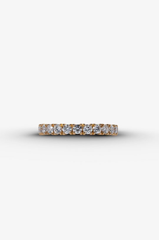 Gold Ring with Diamonds