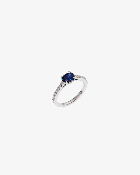 Sapphire Engagement Ring