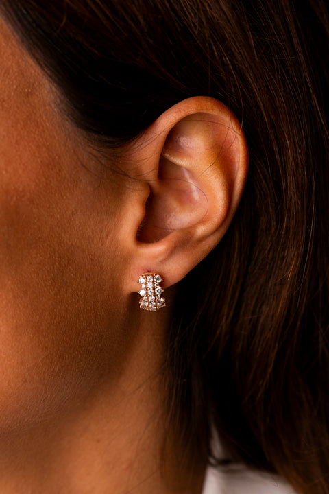 Wave earrings
