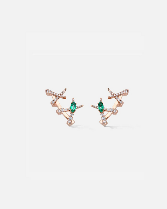 Air Garden Climbing Earrings