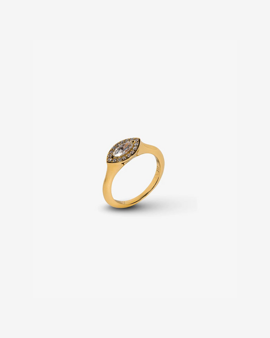 Gold and diamonds Ring