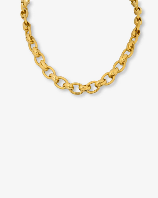 Cross Link Chain Necklace