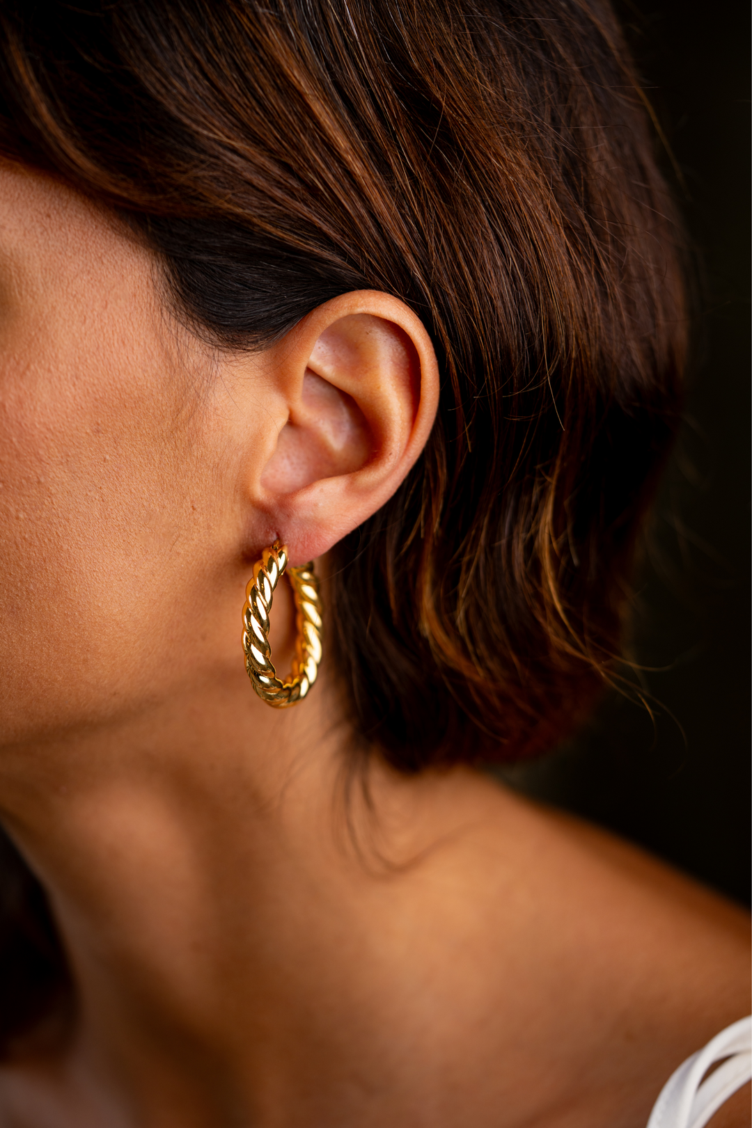 Gold Braided Earrings II