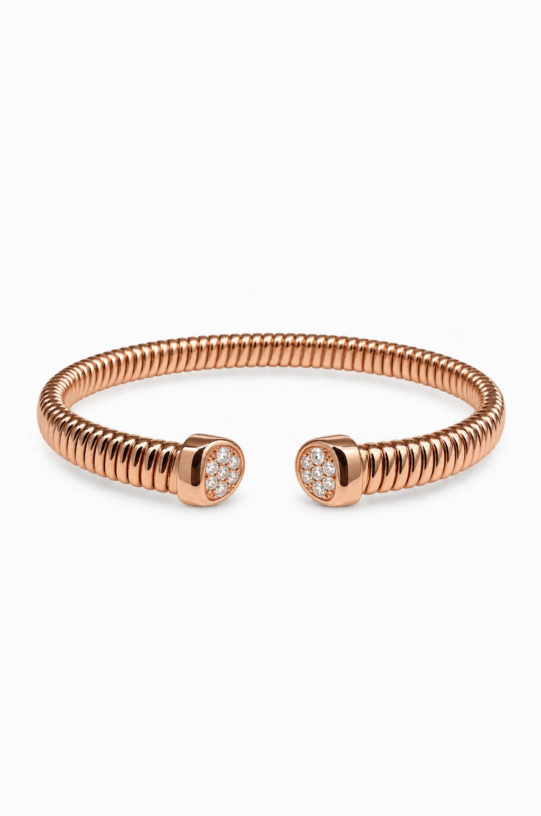 Pink Gold Bracelet with Diamonds