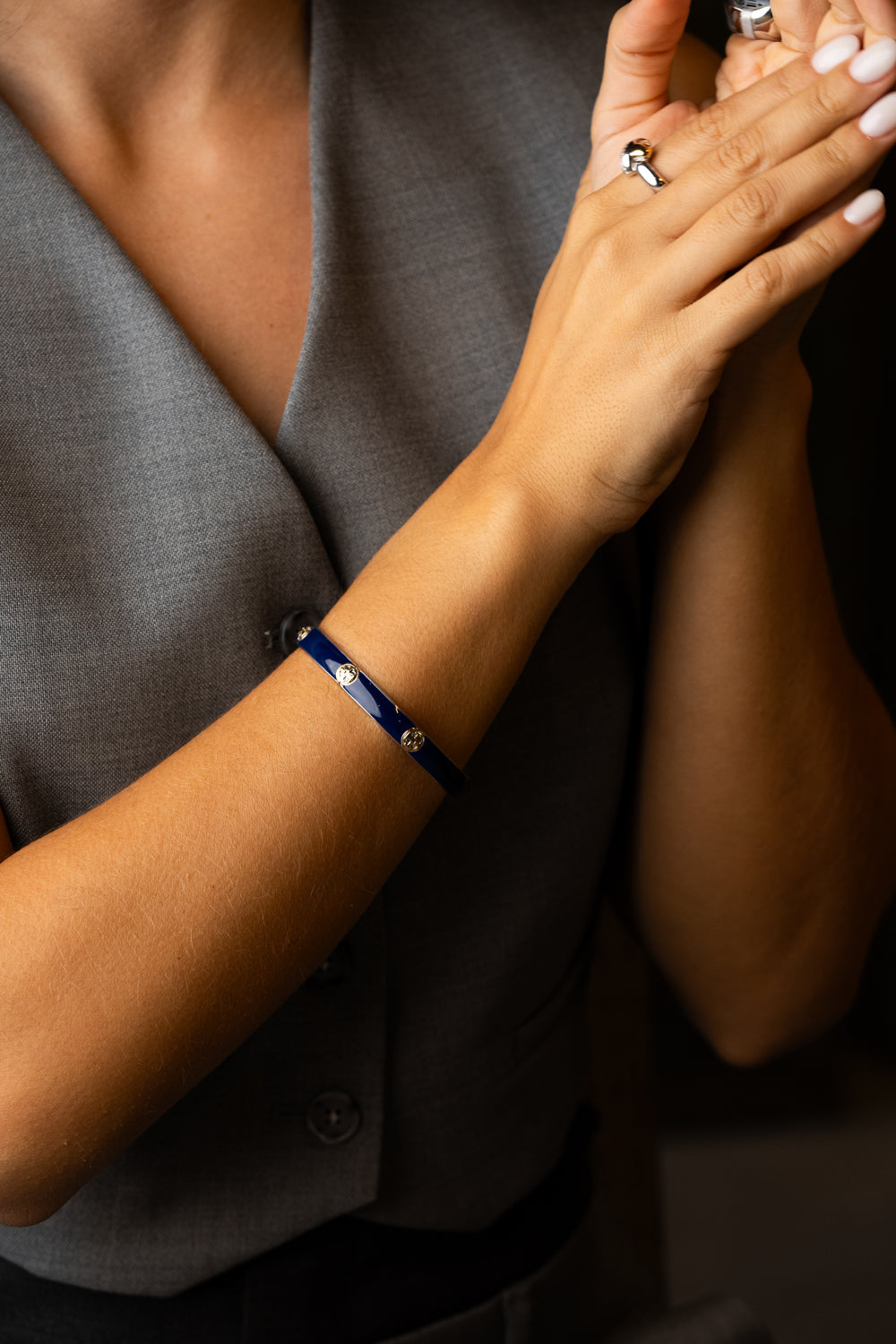 Pulseira Bangle Azul