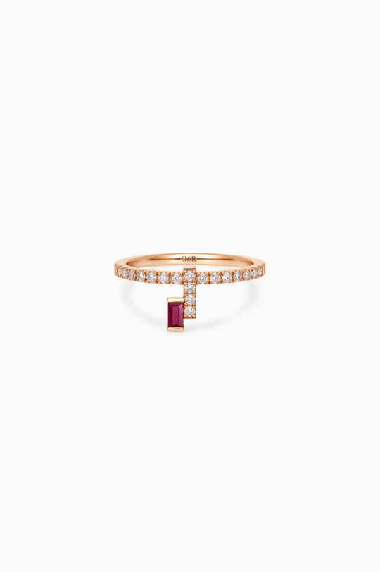 I Am Red Gold Ring