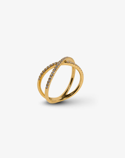 Gold and diamonds Ring