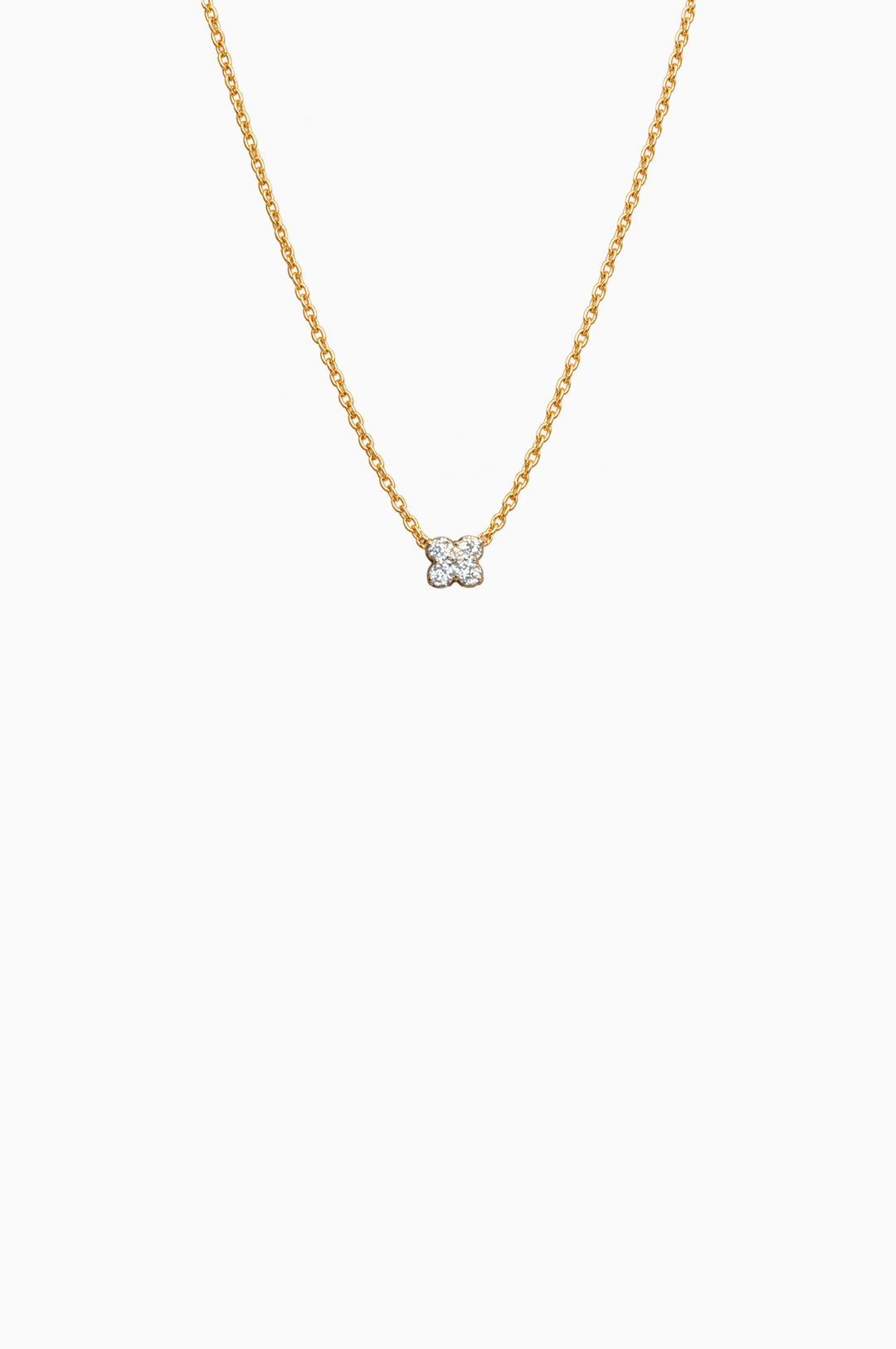 Colares em Ouro Rosa com Diamantes