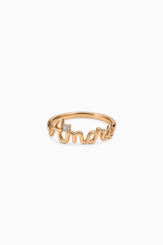 Amore Pink Gold Ring