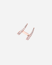 Diamond Air Garden Earring