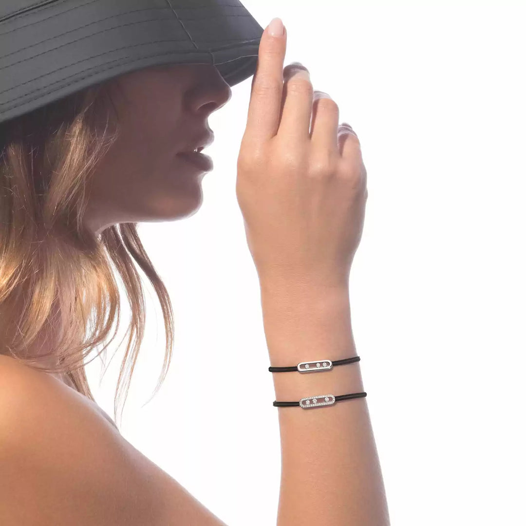 Messika CARE(S) Black Cord Bracelet