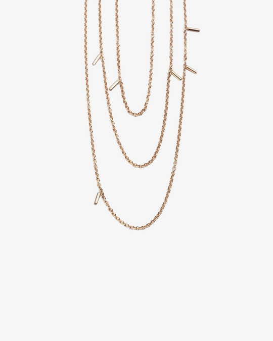 Rose Gold Simple Necklace