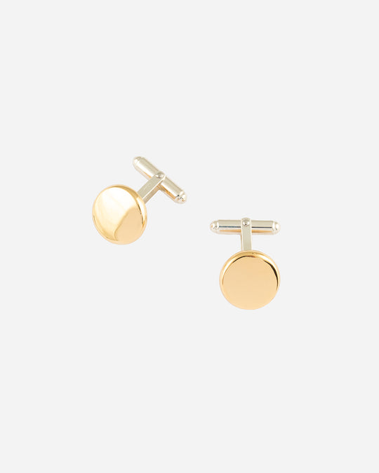 Silver Gold Cufflinks