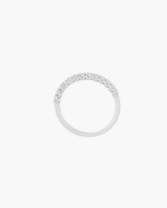 Anel de noivado em ouro branco e diamante XIII