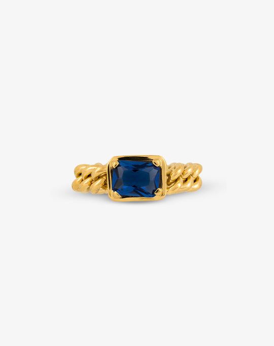 Rectangular Stone Ring