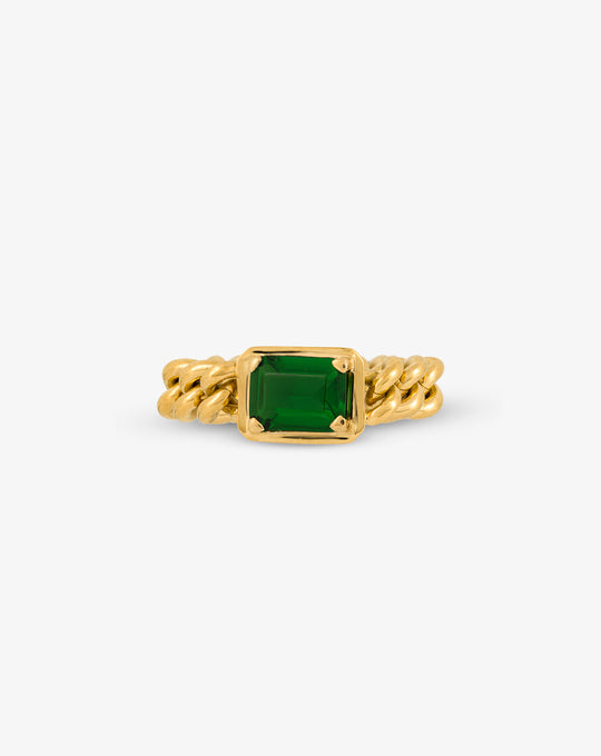 Rectangular Stone Ring