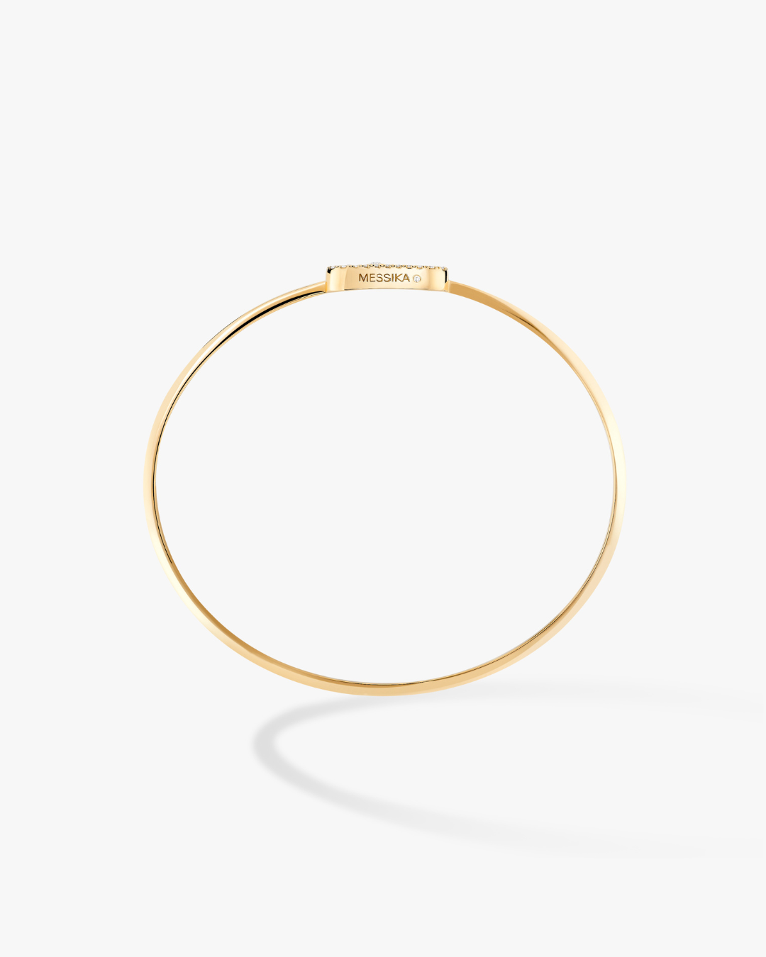 Move Uno Pavé Flex Bangle Bracelet - Gold